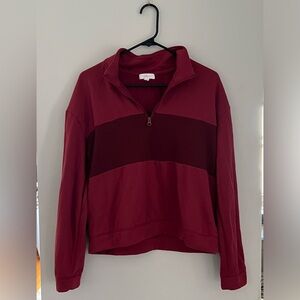 Colsie Lg 1/4 Zip